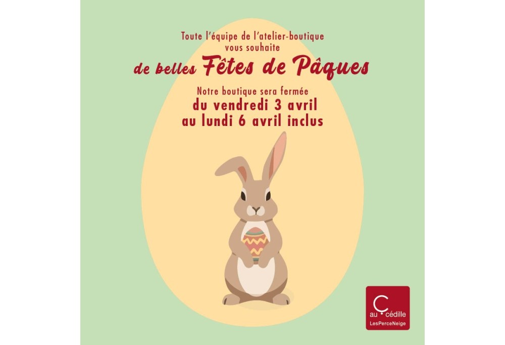 Fermeture de Pâques